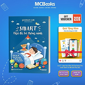 Sách - Smart - Ngủ Đủ, Bé Thông Minh - Làm Thế Nào Để Tạo Thói Quen Ngủ Cho Trẻ - MCBooks