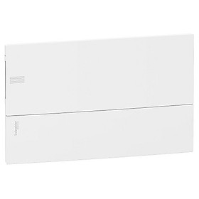 Tủ điện nhựa âm tường cánh trắng (4,6,8,12,18,24,36 module) - Resi9 MP Schneider (xuất xứ Italia)
