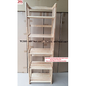 Mua Kệ sách Cao Cấp 5 tầng 50 cm gỗ Cao su lâu năm