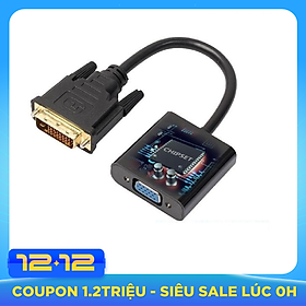 Cáp chuyển đổi DVI-D 24+1 sang VGA Female
