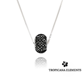 Dây Chuyền Tropicana Phối Charm Swarovski Pha Lê Hạt Đá Lấp Lánh