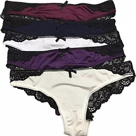 COMBO 5 QUẦN LÓT LỌT KHE MÀU NGẪU NHIÊN 1118