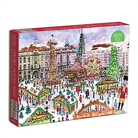 Sách - Michael Storrings Christmas Market 1000 Piece Puzzle by  (UK edition, paperback)