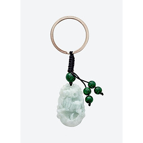 Móc khóa 12 con giáp đá cẩm thạch - Ngọc Quý Gemstones