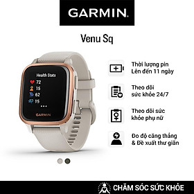 Mua Đồng Hồ Thông Minh Garmin Venu Sq Music (Light Sand/Moss) - Hàng Chính Hãng