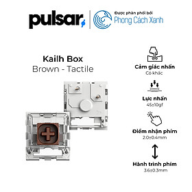 Mua Switch cơ Pulsar - Kailh Box (gói 90) - Hàng Chính Hãng