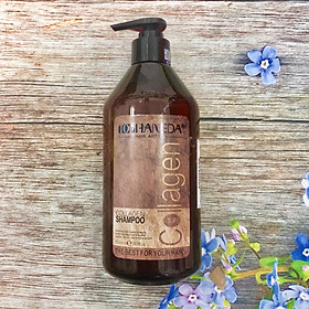 Dầu Gội Cho Tóc Hư Tổn Nặng Collagen Haneda