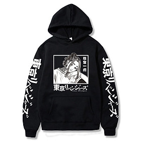 Mẫu Áo Hoodie Anime Tokyo Revengers Kazutora Hanemiya Manga Street