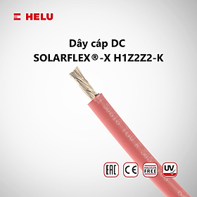 Dây cáp DC HELUKABEL SOLARFLEX-X H1Z2Z2-K | Red | 1 x 4 mm²