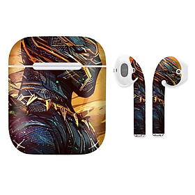 Mua Miếng dán skin chống bẩn cho tai nghe AirPods in hình siêu anh hùng - AVG - 0x1009 (bản không dây 1 và 2)