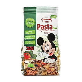 Nui rau củ hữu cơ cho bé hình chuột Mickey 300g Dalla Costa