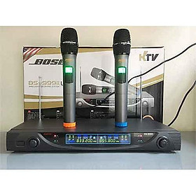 Mua 0357628205 MICRO KHÔNG DÂY BS 999II - Bộ 2 Micro không dây sử dụng cho karaoke gia đình tốt nhất hiện nay 0357628205