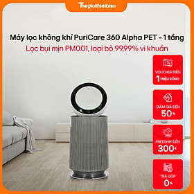 Mua  GIÁ TẠI KHO  Máy lọc không khí 1 tầng PuriCare360 Alpha PET AS65GDBY0 - Hàng chính Hãng LG - Bảo hành 12TH
