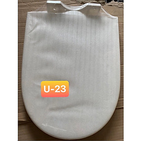 Mua Nắp bồn cầu 1 khối đóng (rơi) êm màu trắng (nặng 1 4kg) OKU23