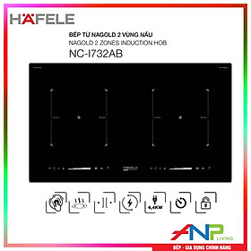 Mua Bếp Từ Hafele Nagold NC-I732AB - 2 Vùng Nấu - Điều Khiển Cảm Ứng Trượt - Công Nghệ Inverter Tiết Kiệm Điện - Hàng Chính Hãng