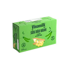 Thùng 48 Hộp Sữa Đậu Nành Vinamilk Nguyên Chất (200ml)