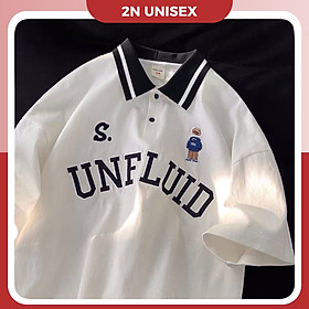 Áo thun POLO form rộng - phông nam nữ cotton oversize - Polo UNFEUID - 2N Unisex