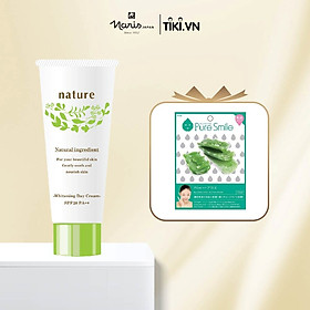 Kem dưỡng và làm trắng da ban ngày Nhật Bản Naris Nature Whitening Day Cream SPF20/PA+ (40g) – Hàng Chính Hãng