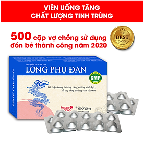 Hình ảnh Long Phụ Đan - Viên uống bổ dương, cải thiện Tinh trùng, hỗ trợ thụ thai hộp 40 viên