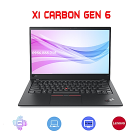 Hình ảnh LAPTOP Thinkpad X1 Carbon Gen 6 | I7 – 8550U | Ram 16GB | SSD 512GB | 14″ Full HD | Card On