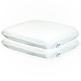 [MEMORY FOAM] Ruột gối cao su non hỗ trợ ngủ ngon NIN House 60x40x12cm cho người lớn, người già cao cấp