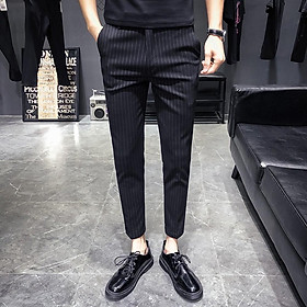 Quần tây âu nam kẻ caro chất vải cotton cao cấp , chuẩn thiết kế hàn quốc, cực tôn dáng, lịch sự, trẻ trung