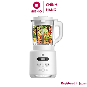 Máy xay công suất lớn nấu cháo làm Sữa hạt đa năng Mishio MK270 800W - hàng chính hãng