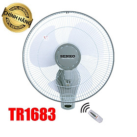 Quạt Treo Tường Senko Có Remote TR1628 - Giao Màu Ngẫu Nhiên - Hàng Chính Hãng