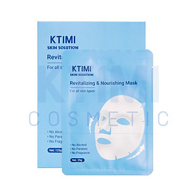 Hình ảnh KTIMI SKIN SOLUTION Mask - Mặt nạ Ktimi dưỡng ẩm chống lão hoá 