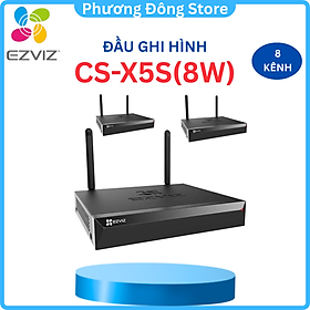 Đầu ghi EZVIZ IP không dây 8 kênh CS-X5S(8W) 4 kênh EZVIZ X5S 4W - hàng chính hãng