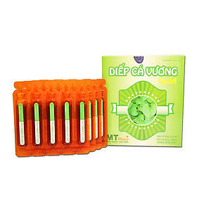 Diếp Cá Vương GOLD - hỗ trợ điều trị táo bón cho bé - Dạng siro ngọt 20 ống x 10ml