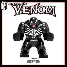 Đồ Chơi Lắp Ráp loại lớn Bigfig Venom  Siêu Anh Hùng Carnage Người nhện X888