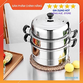 Mua Nồi Hấp Inox 3 Tầng Đa Năng