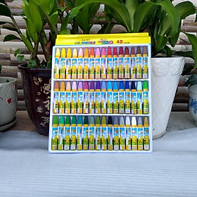Sáp tô màu con gà cho bé hưu cơ an toàn không bẩn tay