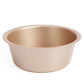 Khuôn Làm Bánh Phô Mai CHEF MADE Kiểu Tròn Đáy Dày (4inch) - Màu Vàng Đồng