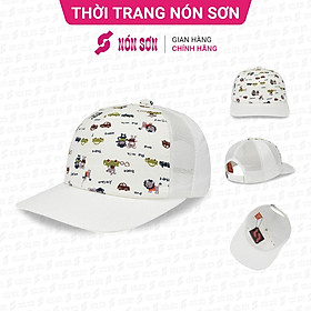 Mũ kết lưỡi trai trẻ em thời trang NÓN SƠN-MCTE012-TR2HV