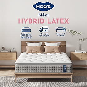 Mua Nệm Foam Hybrid Latex NOOZ Home Goods Mattress Đệm Với Tầng Lò Xo Túi Và Lớp Cao Su Non Thiên Nhiên