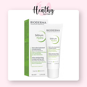 Kem Dưỡng Ẩm Cho Da Mụn Nặng Bioderma Sebium Hydra - 40ml