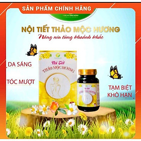 Viên nội tiết tố nữ THẢO MỘC HƯƠNG trắng da tăng vòng 1 Hộp 60 viên