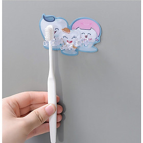 Mua Miếng  dán tường HÌNH CHIẾC RĂNG treo bàn chải đánh răng  móc treo vật dụng gia đình siêu tiện lợi  tiết kiệm không gian GD374-RangTBC