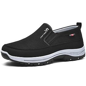 LCRTZKG Mens Casual Shoes Cổ điển Loafers Chống trượt mềm đế Thoải mái Mens Da Giày thể thao Chống trượt Vintage Lái xe Giày cộng với kích thước