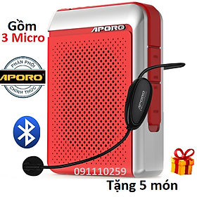 Mua Loa máy trợ giảng Aporo T18  2.4G công suất 30W Bluetooth 5.0 không dây cao cấp