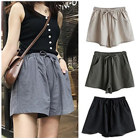 (HOT TREND) quần đùi nữ đũi siêu mát , nhẹ nhàng, thấm hút mồ hôi cực tốt!!!