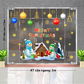 Mua Decal trang trí NOEL 2024 combo số 104