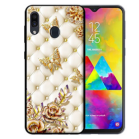 Ốp lưng cho Samsung Galaxy A30  Bướm Vàng Giả Da.png - Hàng chính hãng