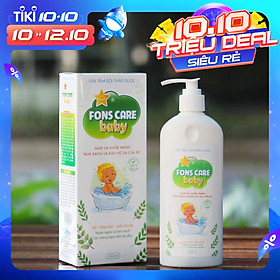 Sữa Tắm Gội Chiết Xuất Thảo Dược Cho Bé Fons Care Baby 300ml