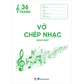Sách Vở Chép Nhạc 36 Trang