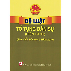 [Download Sách] Bộ Luật Tố Tụng Dân Sự (Hiện Hành) (Sửa đổi, bổ sung năm 2019) - Tái bản năm 2020