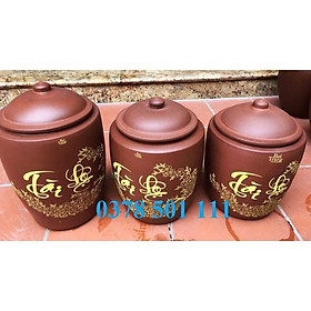 Mua Hũ gạo gốm Bát Tràng 5kg