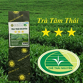 Trà xanh tâm thái 3 sao 100g trà móc câu thái nguên 100g